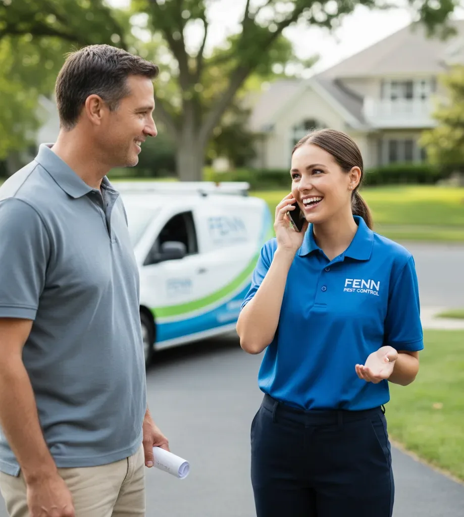 Fenn Pest Control customer support in Pullman